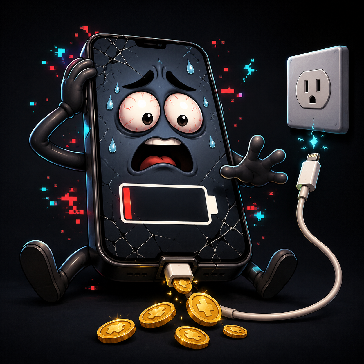 Low Battery logo
